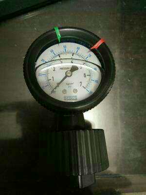 PVC live connection pressure gauge PVC pressure gauge by the order of the table 4 points