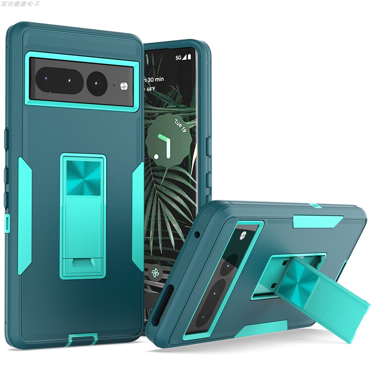 Tough Shockproof Rugged Hybrid Kickstand Function 7, 7 Pro Google Pixel Phone Case