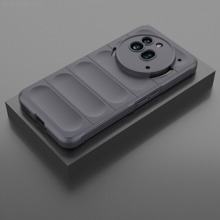 Matte Aqua Ribbed Liquid Silicone Camera Bump iPhone Case