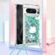 Girls Phone Cases Covers Quicksand Glitter Bling Silicone TPU Airbag Corner Protection With Lanyard Strap Google Pixel 8, Pixel 8 Pro,