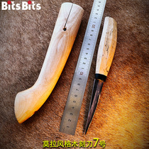 Handmade Mora wood carving knife Nordic fixed knife outdoor survival knife BC camping knife EDC hunting knife non-Yakut knife
