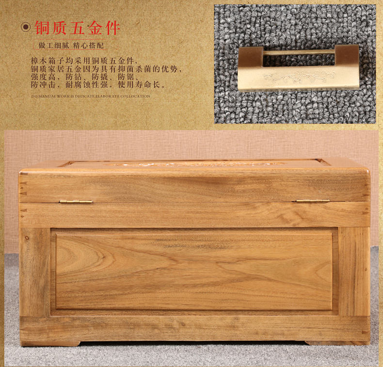 Long não đầy đủ hộp gỗ nguyên chất rắn lưu trữ hộp quần áo hộp cổ thư pháp Trung Quốc hộp côn trùng bằng chứng chạm khắc hộp cưới hoa và chim - Cái hộp hộp gỗ vuông