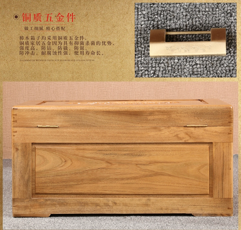 Long não đầy đủ hộp gỗ nguyên chất rắn lưu trữ hộp quần áo hộp cổ thư pháp Trung Quốc hộp côn trùng bằng chứng chạm khắc hộp cưới hoa và chim - Cái hộp thùng gỗ đựng đồ