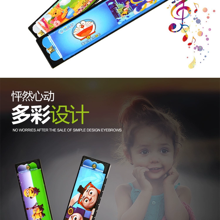 [Mua một tặng một] trẻ em hòa tấu nhạc sinh viên giai điệu piano 32 lỗ đồ chơi trẻ em hòa tấu hoạt hình - Đồ chơi nhạc cụ cho trẻ em