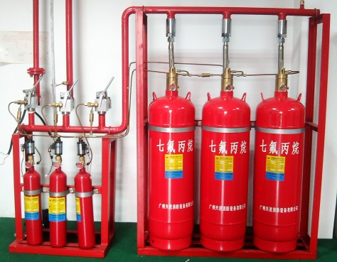 Seven-fluorine propane pipe network type gas extinguishing system equipment device QMQ4 2 120N-XJ (4 2MPa)