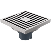 Weixing square full copper thickened universal for wet and dry areas of bathroom shower floor drain insect-proof and anti-odor 50 effective
