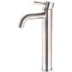 304 Stainless Steel Faucet for Home Bathroom Sink, Washbasin, Hot and Cold, Elevated Single Cold Basin Faucet