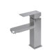 304 Stainless Steel Hot and Cold Square Basin Faucet for Home Use, Bathroom Washbasin, Single Hole, Single Cold, Tall Model