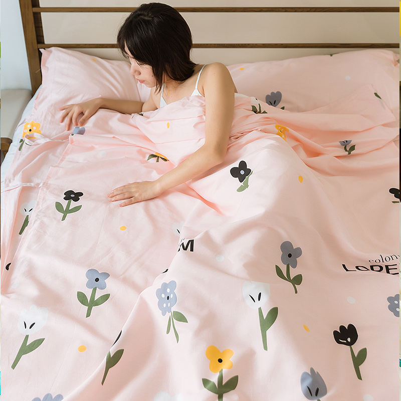 Hotel Sepal Dirty Sleeping Bag Pure Cotton Portable Adult Full Cotton Biathlon Travel God to stay in Guest House Travel bedsheet