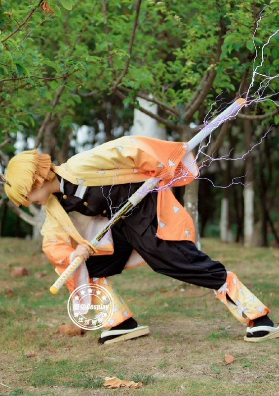 Vợ Tôi Zenitsu Cos Quần Áo Demon Slayer Cosplay Demon Slayer Phong Cách Nhật Bản Trẻ Em Người Lớn Hoạt Hình Phù Hợp Với Cùng Phong Cách Dịch Vụ