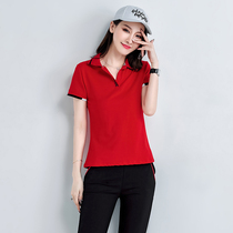 Sports suit female Korean version of foreign color color short sleeve trousers two-piece set 2021 new kindergarten teacher garden uniform thin