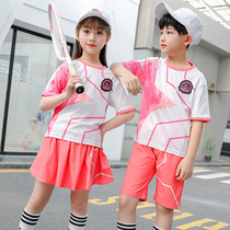 Kindergarten Garden Clothes Summer New Men and Women Leisure Fashion Short Sleeve Set School Uniform Primary and Secondary School Students Games Class Clothes