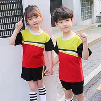 Kindergarten garden clothes summer short sleeve college style class clothes Primary School uniforms leisure suits children graduation photos clothing