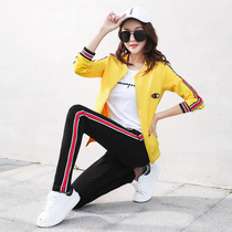2021 spring and autumn school uniform female sportswear suit kindergarten teacher garden uniform three-piece set