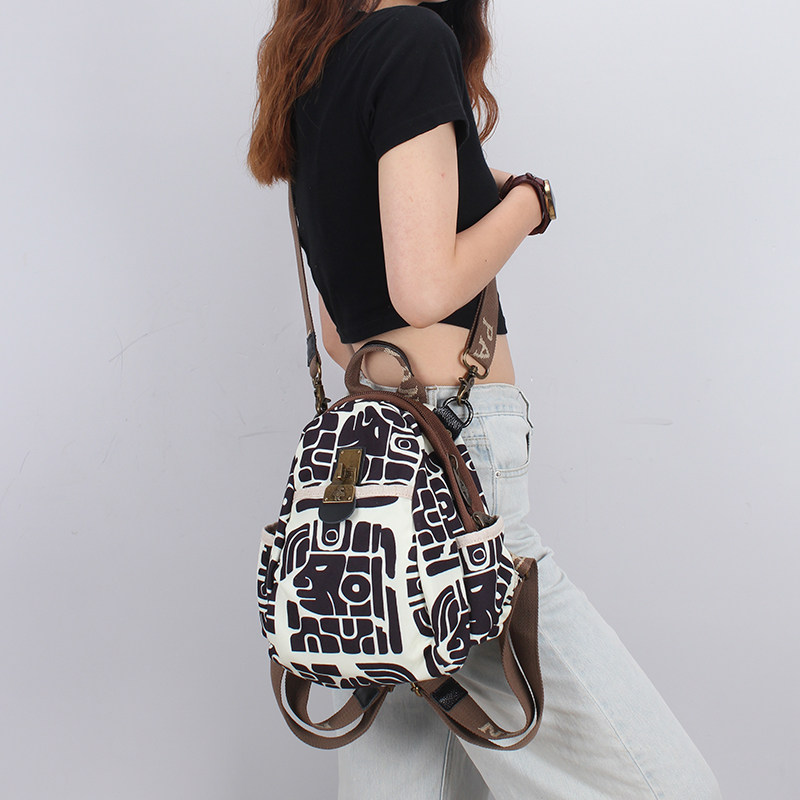 Casual Double Shoulder Bag Woman Minimalist Travel Bag 2022 New Students School Bags Ins Tide Net Red Commute Fashion Kits