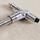 Mosquito net stainless steel 30mm presser foot bracket thickened telescopic thickened 1.5 bed 1.8 double installation-free floor-standing heightening