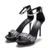 Daphne / Daphne hè mới thời trang kim loại đế bệt cao gót nữ 1016333070 sandal chiến binh Sandal