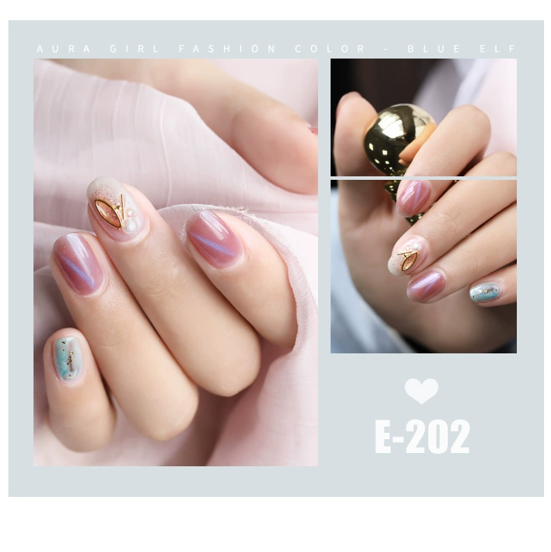 Goya Net Red Cat Eye Glue 2019 Nail Art Màu mới Blu-ray Cat Eye Sơn móng tay Keo dán móng tay mùa thu và mùa đông Băng sơn móng tay trong suốt cho nữ - Sơn móng tay / Móng tay và móng chân