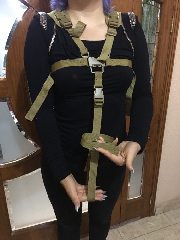 Military Fans P90 Toy Tactical Hanging Rope Quick Detached Harness Outdoor Vest Hung With Field Safety Rope-Taobao