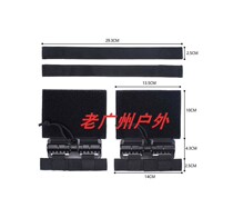 Outdoor tactical MOLLE quick release buckle JPC6094CPCNCPCXPC2 0 420 vest quick fitting buckle