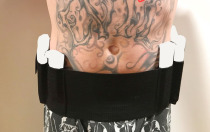 Model props waist cover toy tactical waist sleeve GLOCK171911M92G17G18 universal quick pull-out sleeve waist sleeve