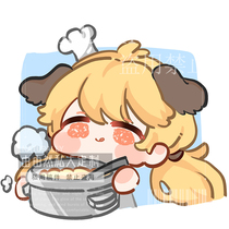 Q version hand-painted couples appointment avatar customized two-dimensional pet light meets best friend cartoon star single graffiti