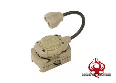 NE 05009-DE MPLS2 safety hat lamp reading lamp outdoor lighting red green light sand color