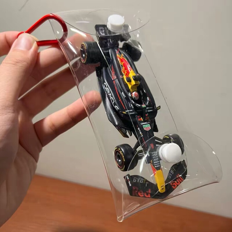 1:43 Scale Car Model Transparent Toy Bag F1 Pendant Blind Box Racing Car Pvc Storage Bag Lego 1:43 Scale Car Model Transparent Toy Bag F1 Pendant Blind Box Racing Car Pvc Storage Bag Lego