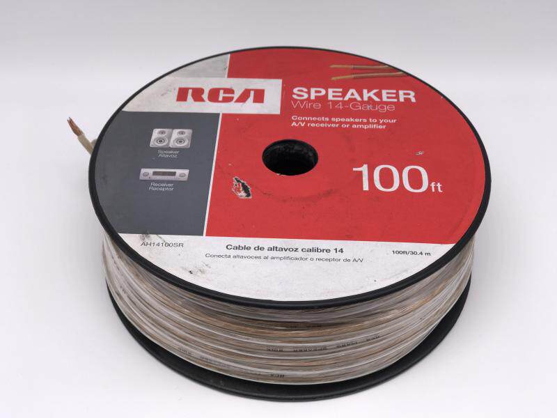 (Hard Goods Flush) RCA Inventory Home Cinema Custom Installation Surrounding 2 5 squared copper clad aluminium speaker Line