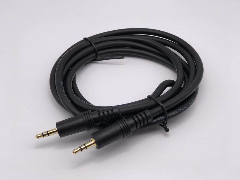 Original Gold Triangle 3 5mm Turns 3 5mm Public Audio Line Phone Computer 4N Oxygen-free Copper Speaker Wire