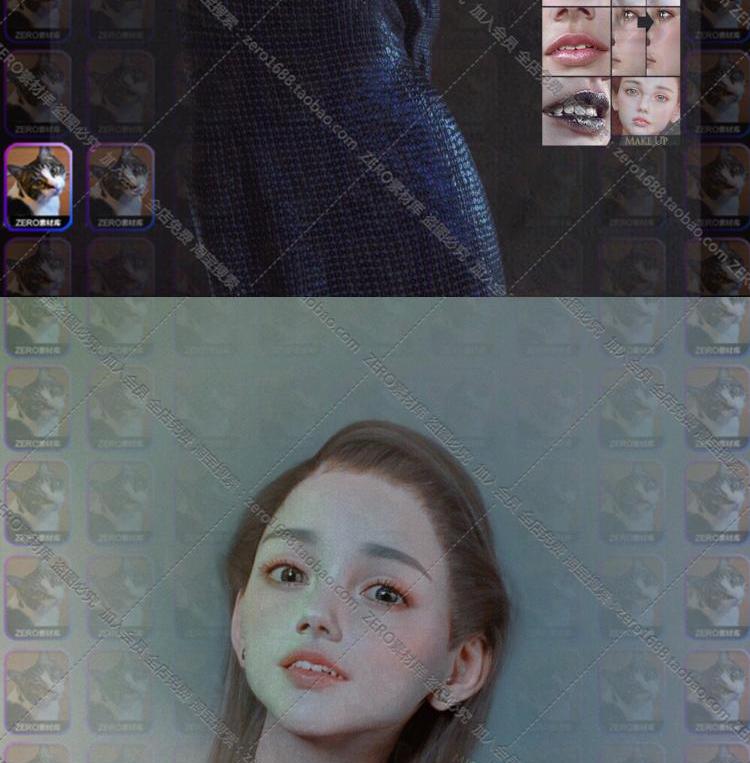 图片[8]-daz3模型 美丽欧美漂亮女孩模特 角色设计+发型 IM包G8-cg男孩