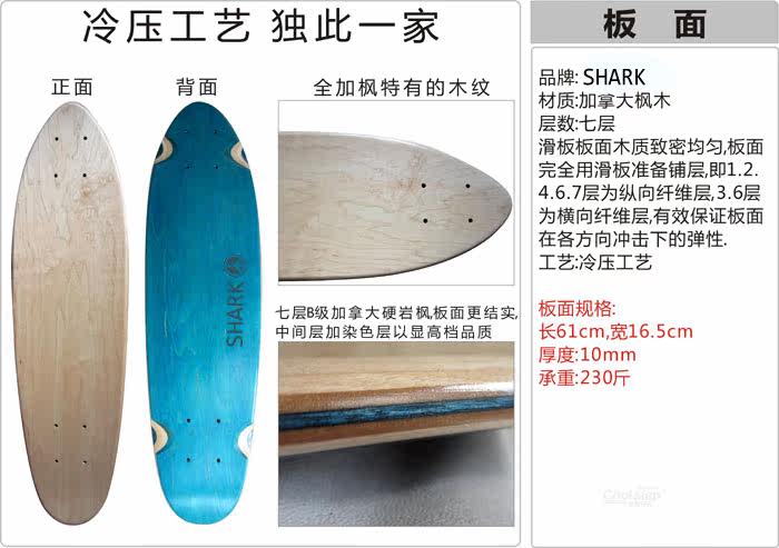 Skateboard pour homme femme enfant       - Ref 2594042 Image 13