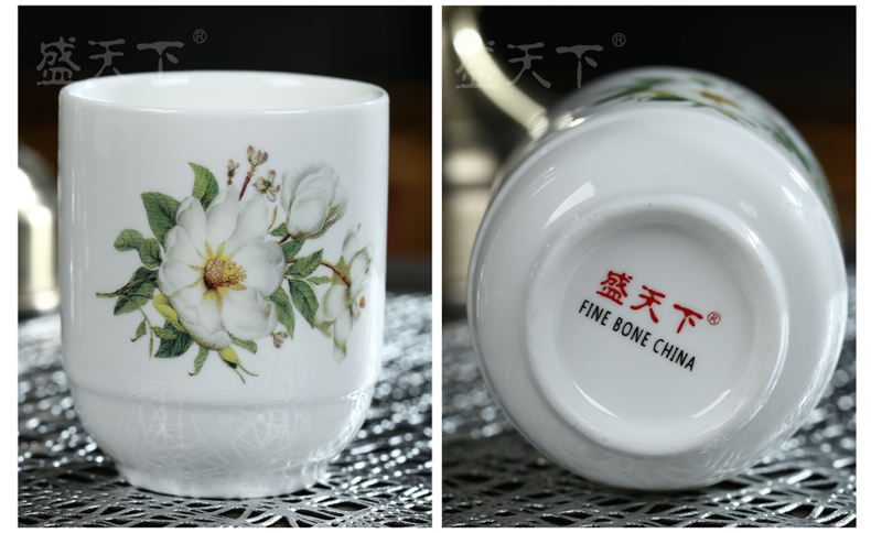 Jingdezhen ceramic teapot large girder pot teapot large - capacity cold filter single pot of cold water kettle CiHu