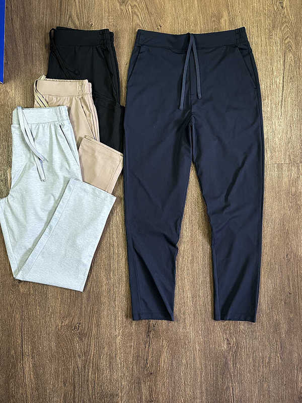 Japanese Style Outdoor Fitting Room New Spring/Summer Thin Elastic Quick-Dry Men's Slim Straight-Leg Sports Casual Pants