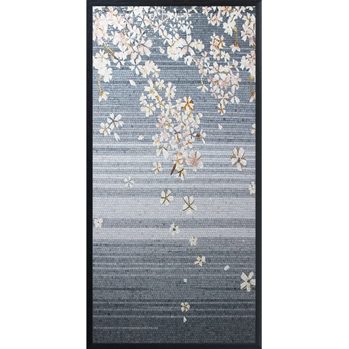 Бутик Hyundai Patoultry Mosaic стеклянный фоновый фона стена крыльца гостиная головоломка вырежьте индивидуальную машину бесплатную доставку