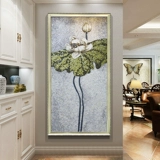 玛雅拼图 Стеклянная мозаика Фоны Фоны Стена Голубая лотос Лотос Стримлярная головоломка