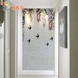 Телевизионный фоновый диван Стена Фоновая стена Физическая инкрустированная росписная стеклянная мозаичная резка головоломка Бесплатная доставка