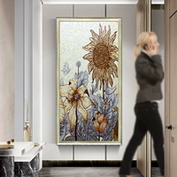 玛雅拼图 Мозаичная головоломка телевизионная телевизионная фоновая стена диван фоновый настенный ремесленные фрески