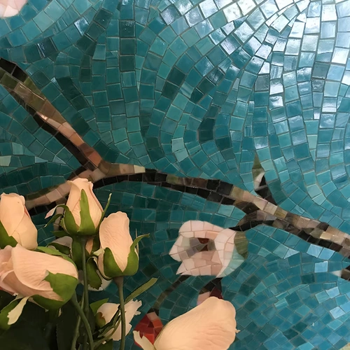 玛雅拼图 Стеклянная мозаика, головоломка, декор для коридора