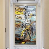 Северная рафинированная плитка гостиная декоративная живопись легкая роскошная висящая живопись крыльца фоновая стена ресторан и фрески современные минималистские