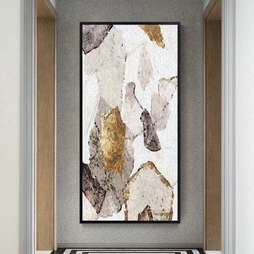 Мозаичная плитка фон стена современная минималистская гостиная