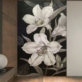 Цветочная мозаика лилия Символическая живопись