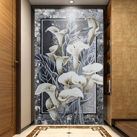 [Модель с мрамором, безрамная настройка] Разрез и сборка стоят 0,1㎡, пожалуйста, укажите индивидуальный размер