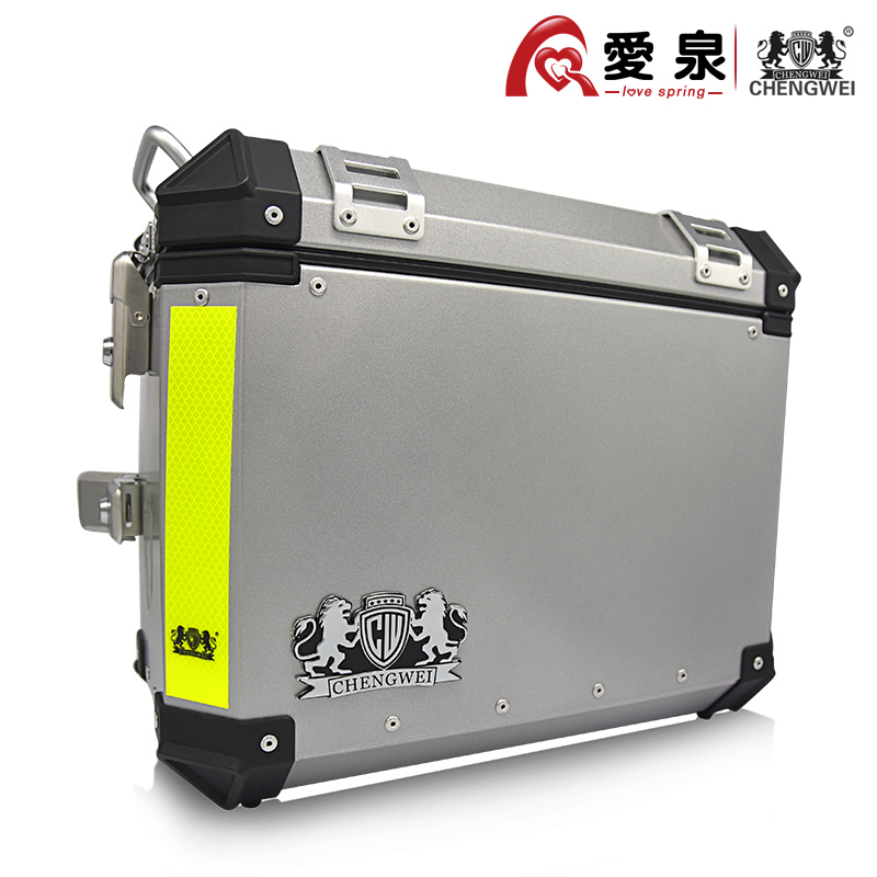 Chengwei 300S Huanglong 600 aluminum alloy side box Motorcycle side box Aluminum box Universal tail box Quick release suitcase