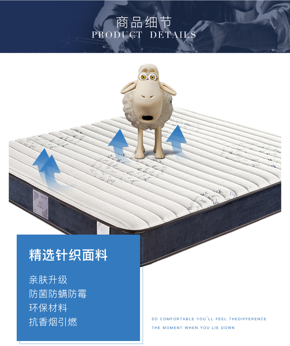 Markor & Brad latex nệm Serta phòng ngủ phần cứng kép sử dụng và phần mềm Guards Shu mềm bông nệm - Nệm niem lo xo