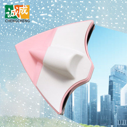 Cheng Chengli eraser glass window cleaner Eraser glass artifact Single-layer thin household double-sided eraser high-floor tool