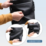 Вместительная и большая сумка на одно плечо, рюкзак, небольшая сумка, из натуральной кожи