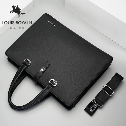 路易贵族 Элитный модный бизнес-ноутбук, сумка, вместительный и большой ноутбук, бизнес-версия