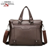 路易贵族 Барсетка, маленькая сумка клатч, ноутбук, сумка на одно плечо, бизнес-версия, из натуральной кожи