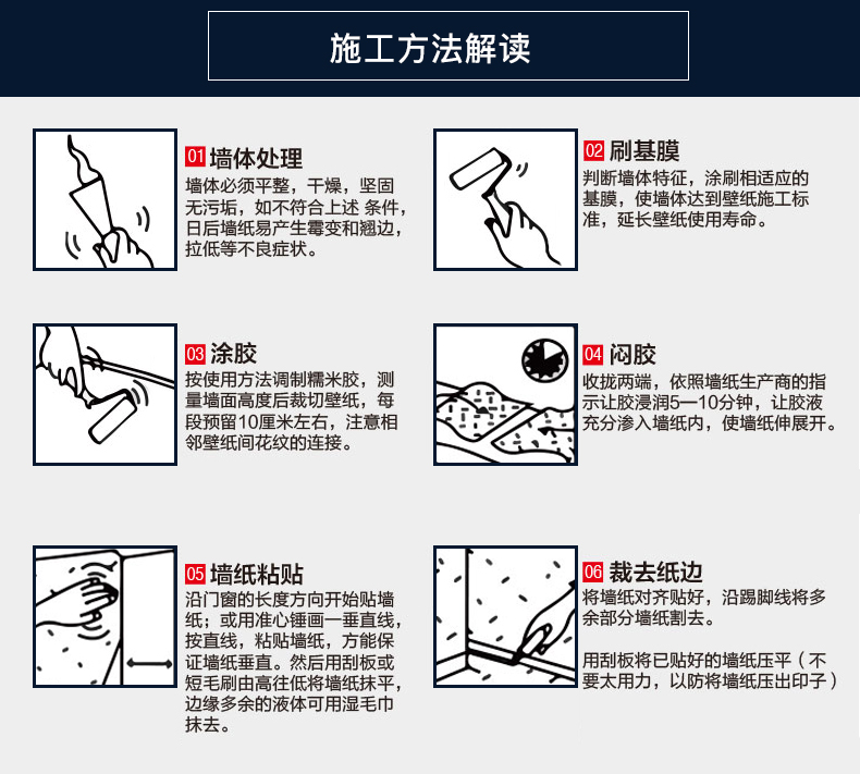 壁紙膠糯米膠免調環保家用強力修補膠水貼壁紙牆布基膜套裝
